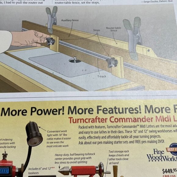 Wood Woodworking Magazine Vol 29 Issue 210 No 1 Mar 2012 One Bookcase 3 Ways u - Picture 7 of 9